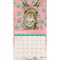Brush Dance; Barnyard Friends | 2027 13.75 x 24 Inch (Hanging) Monthly Deluxe Wall Calendar | Featuring the Artwork of Sara G. | Linen Envelope | Foil Stamped Cover; Category:Wall Calendars; Image:5